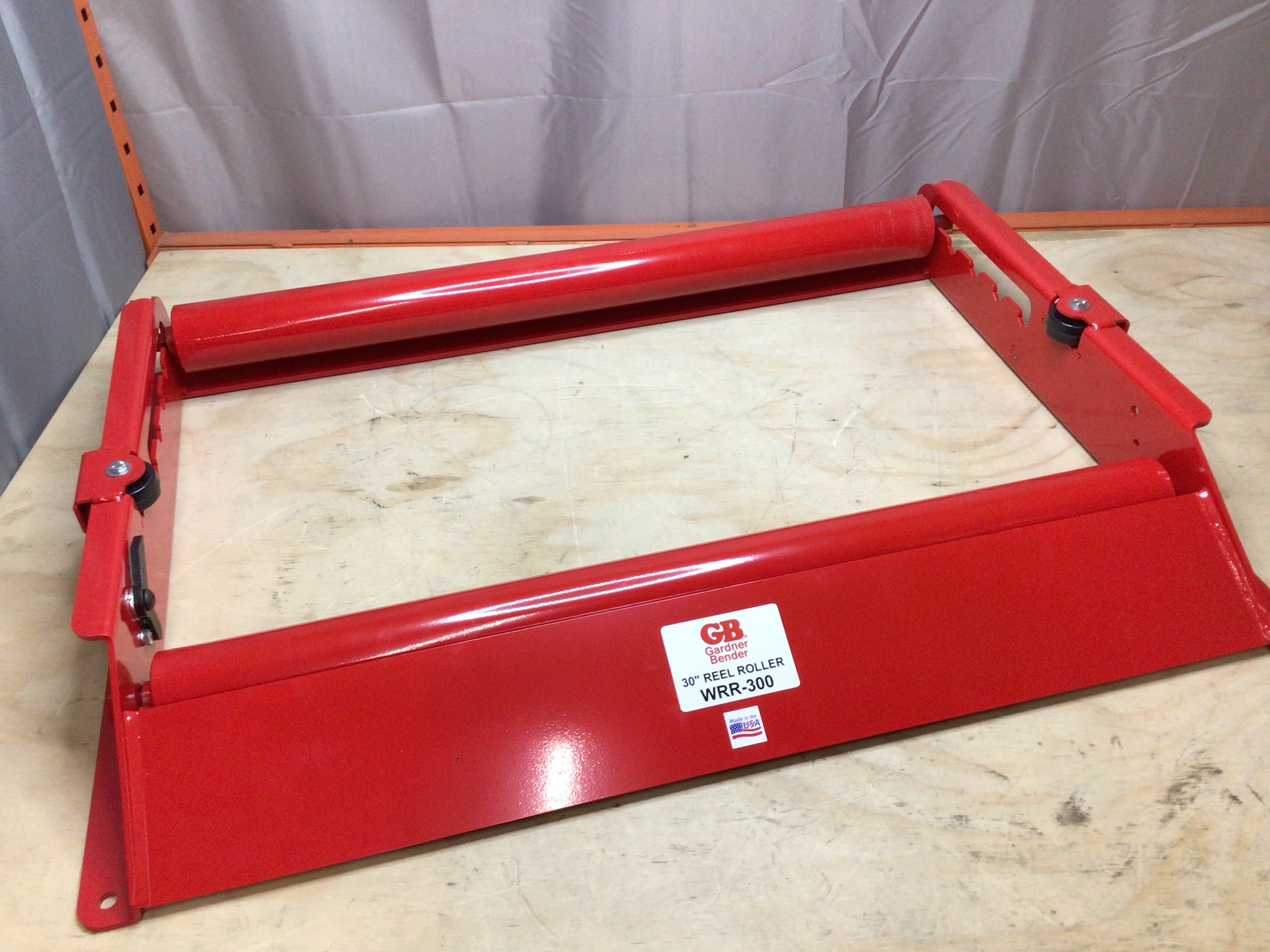 GARDNER BENDER WRR-300 Reel Roller, 2100 lb Max, Steel (8135994540270)
